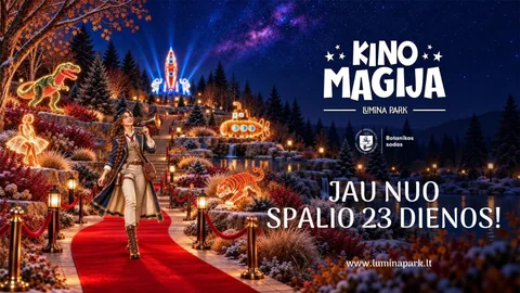 „Lumina“ parkas: Kino magija
