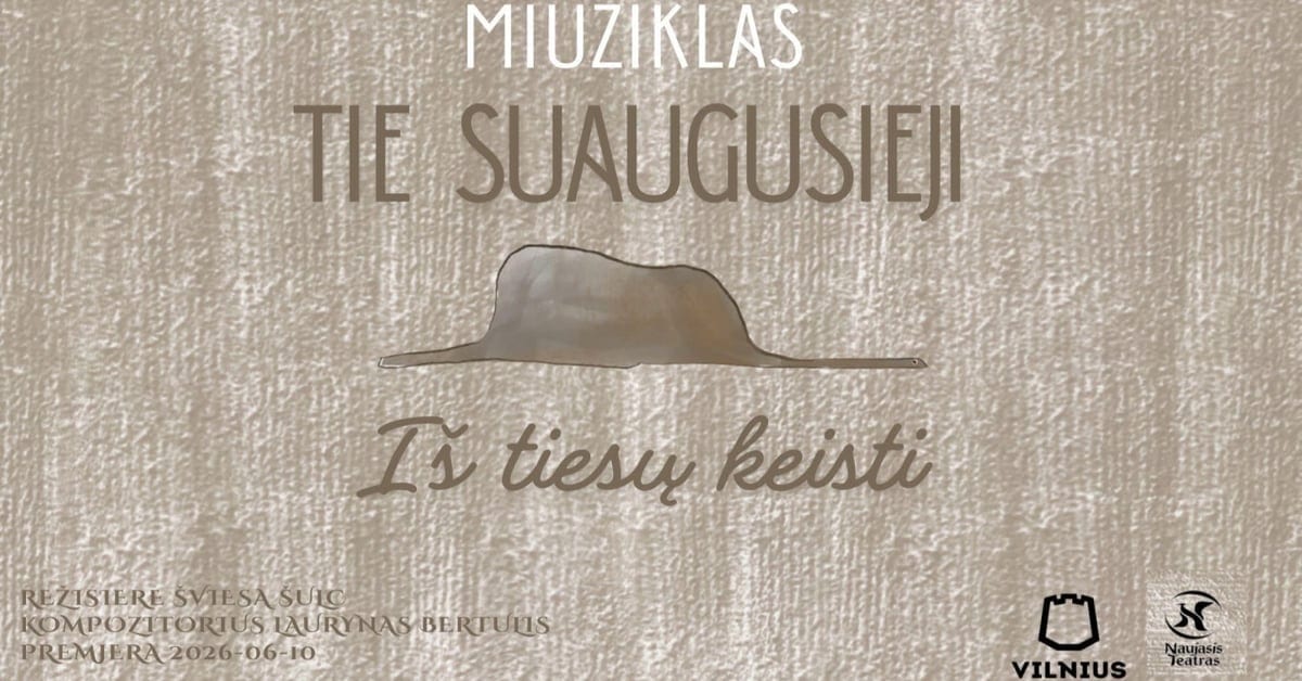 (PERKELTAS į VMT) Miuziklas ''Tie suaugusieji iš tiesų keisti'' pagal A. de Sent Egziuperi ''Mažąjį princą''