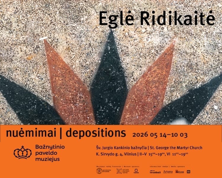 Eglės Ridikaitės paroda „Nuėmimai“ Šv. Jurgio Kankinio bažnyčioje