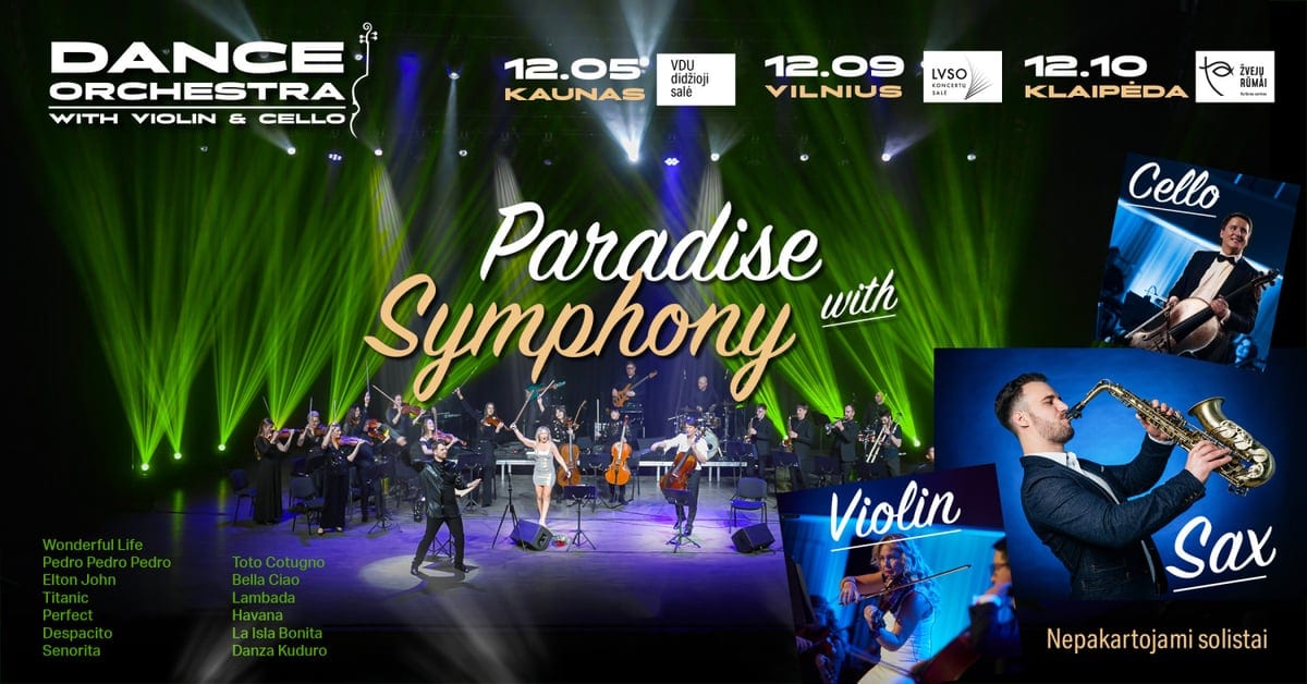 Paradise Symphony with Sax!