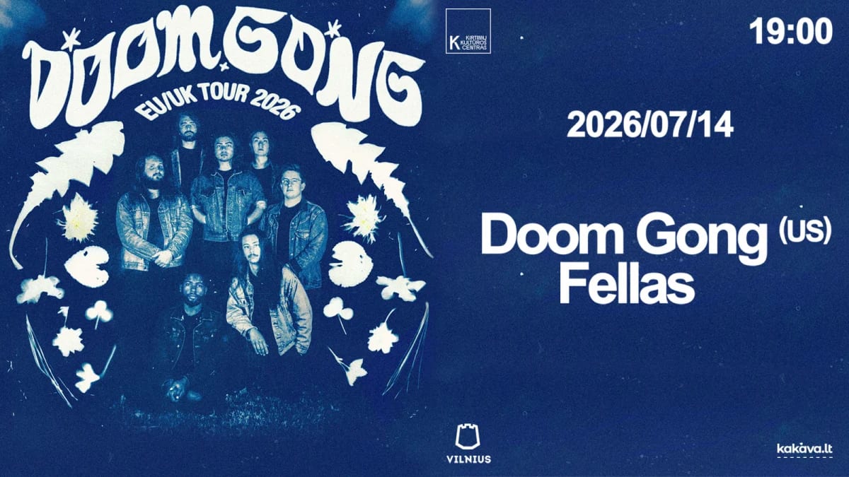 DOOM GONG (USA) + Fellas koncertas