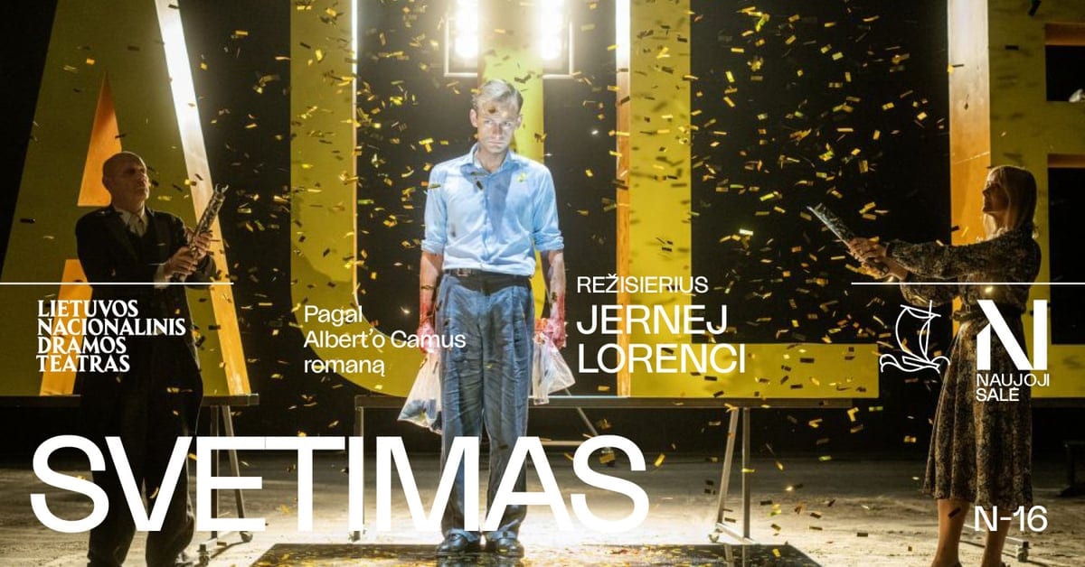 Pagal Alberto Camus romaną. SVETIMAS, rež. Jernej LORENCI