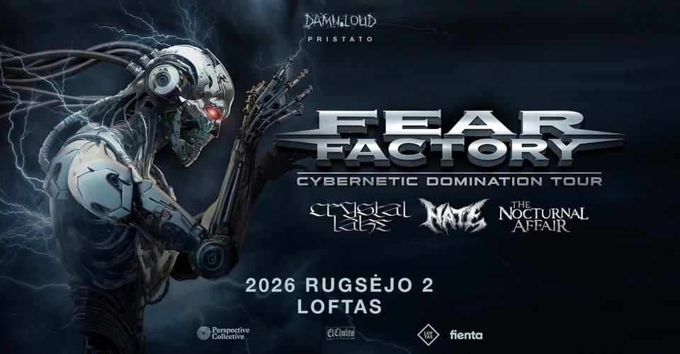 Fear Factory (US), Crystal Lake (JP), Hate (PL), The Nocturnal Affair (US)