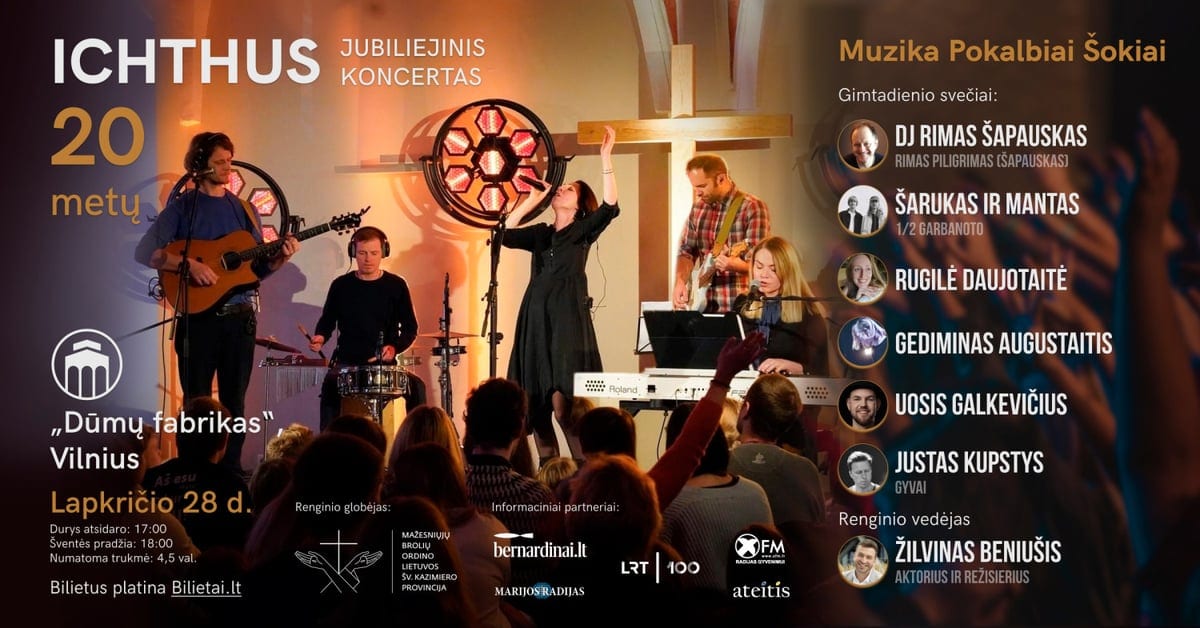 ICHTHUS 20 metų gimtadienis
