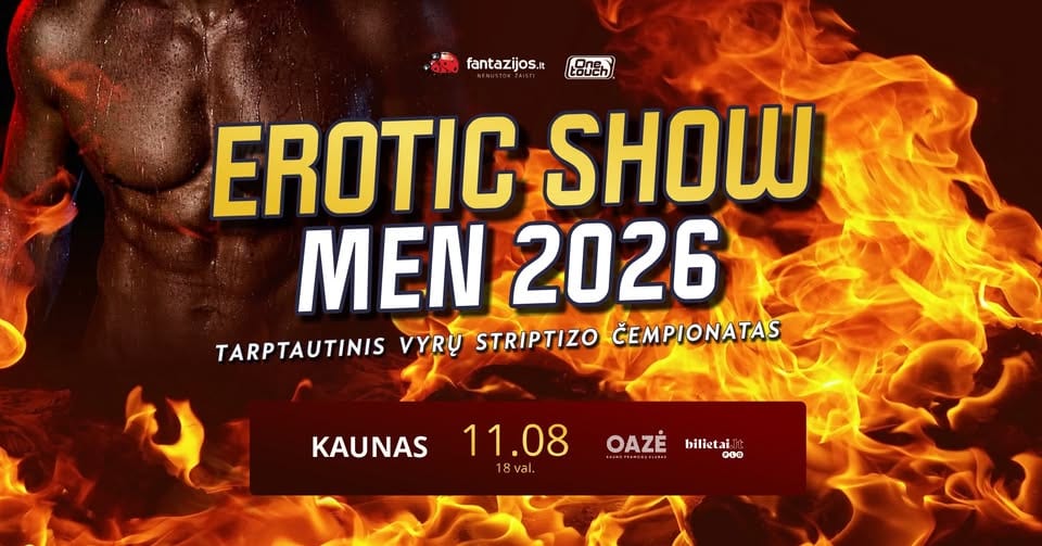 ShowMEN 2026 – International Men's Striptease Championship