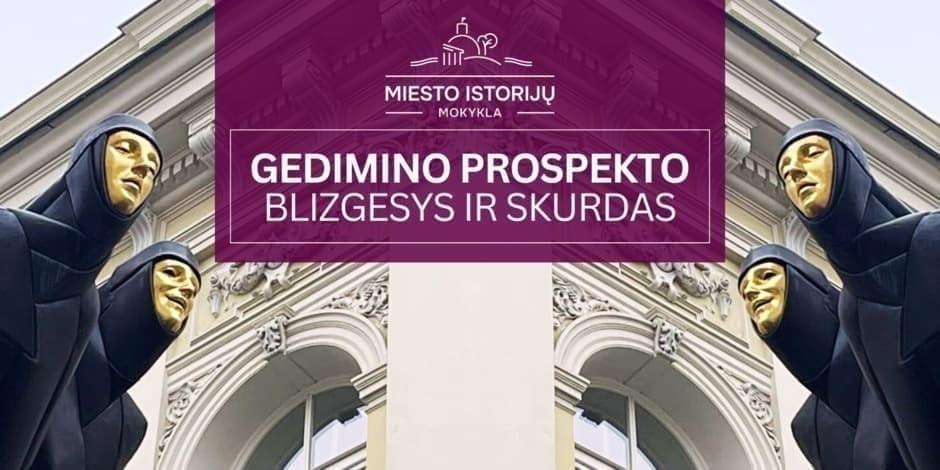Gedimino prospekto spindesys ir skurdas