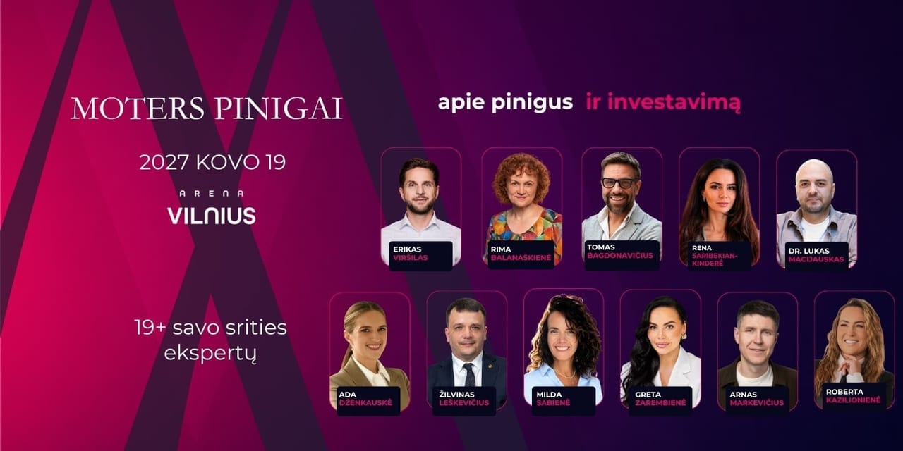 Konferencija „Moters Pinigai" 2027