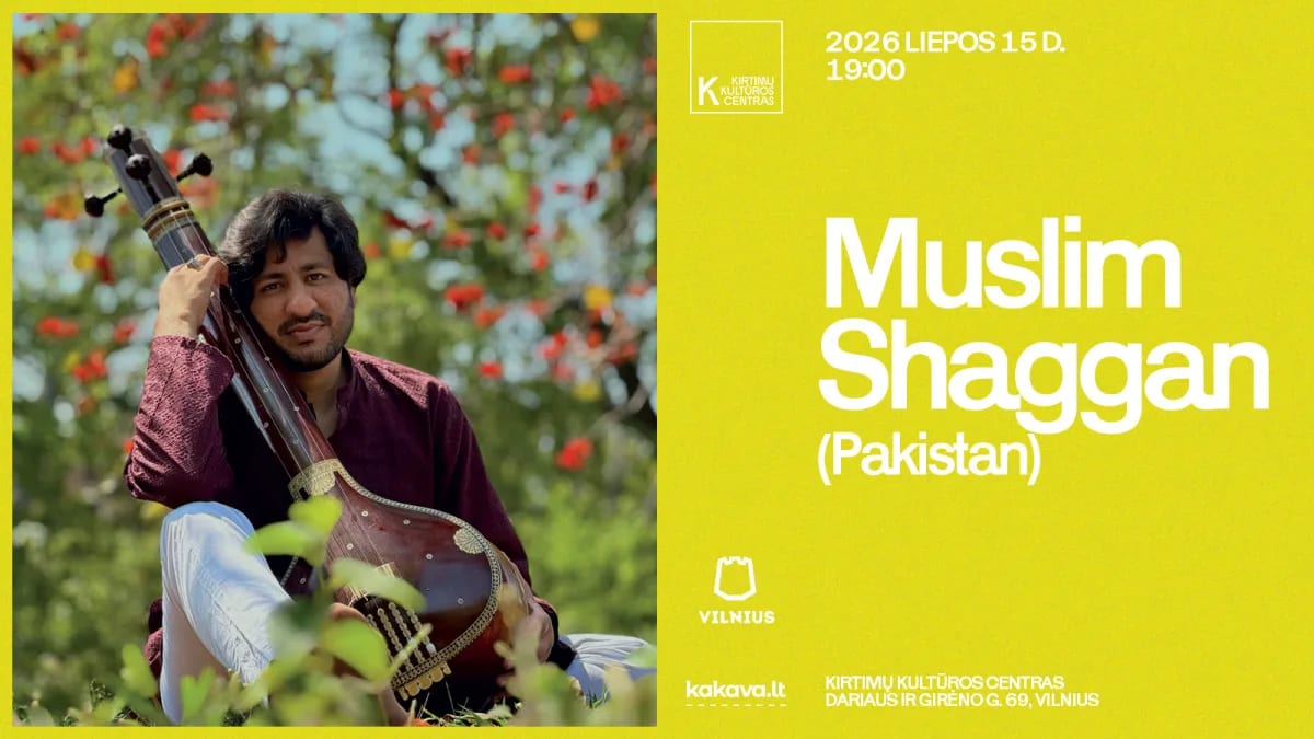MUSLIM SHAGGAN (Pakistanas) koncertas