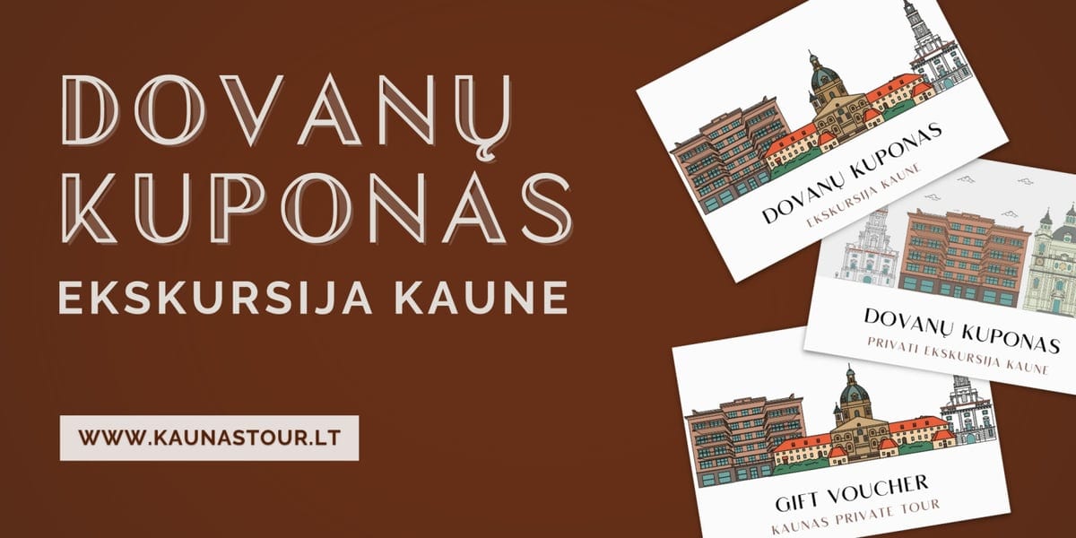 Dovanų kuponas privati ekskursija