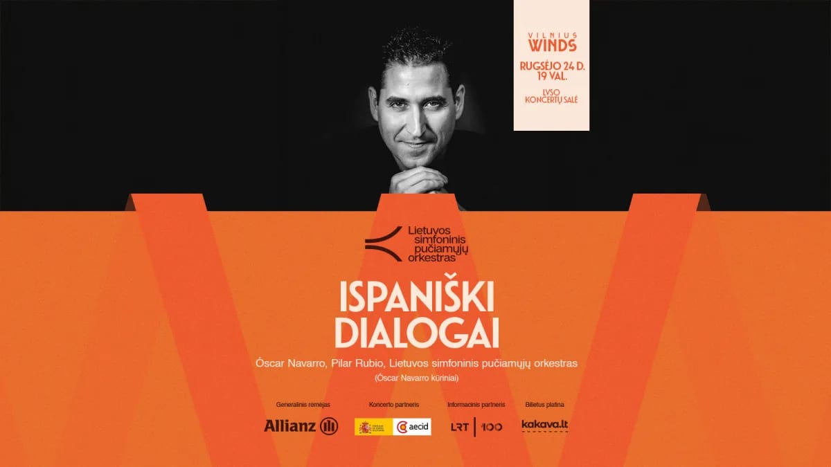 SPANISH DIALOGUES: Óscar Navarro, Pilar Rubio, Lithuanian Symphonic Wind Orchestra
