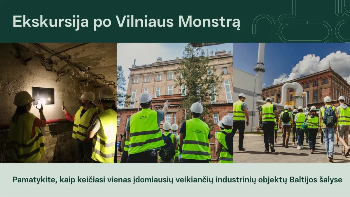 Tour of the Vilnius Monster: history and energy transformation