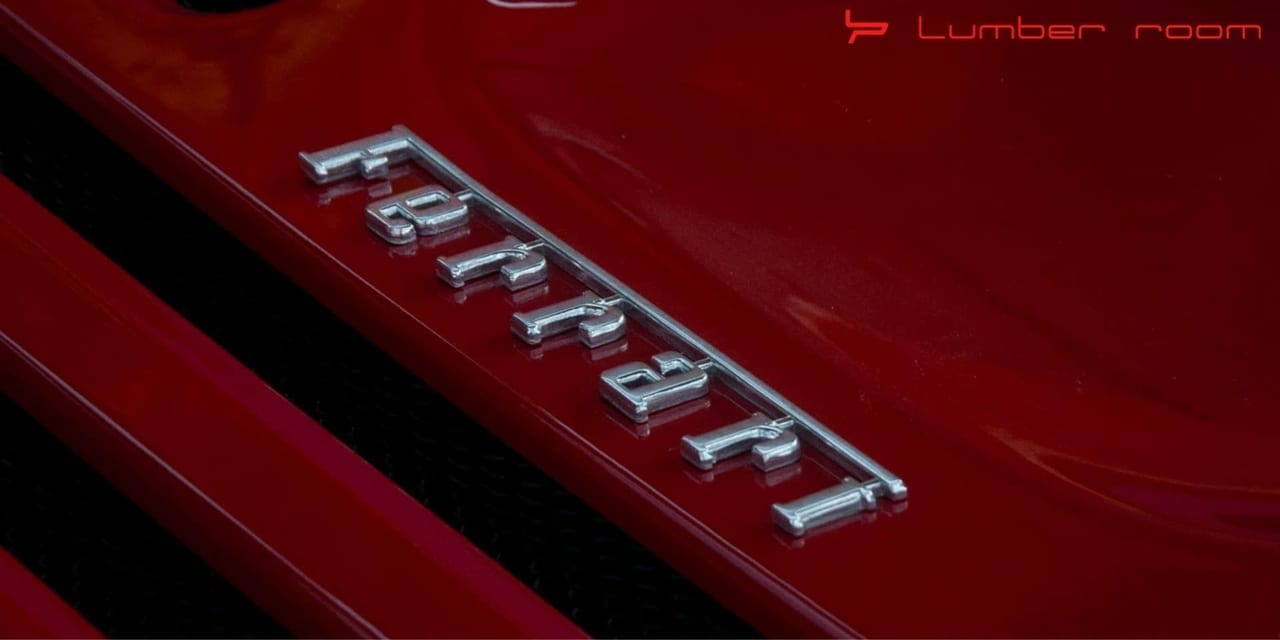Lumber Room birthday Ferrari edition