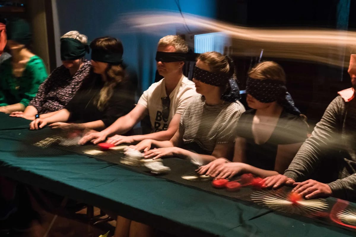 Sound, scent, and sensory performance "Vėjų Motė"