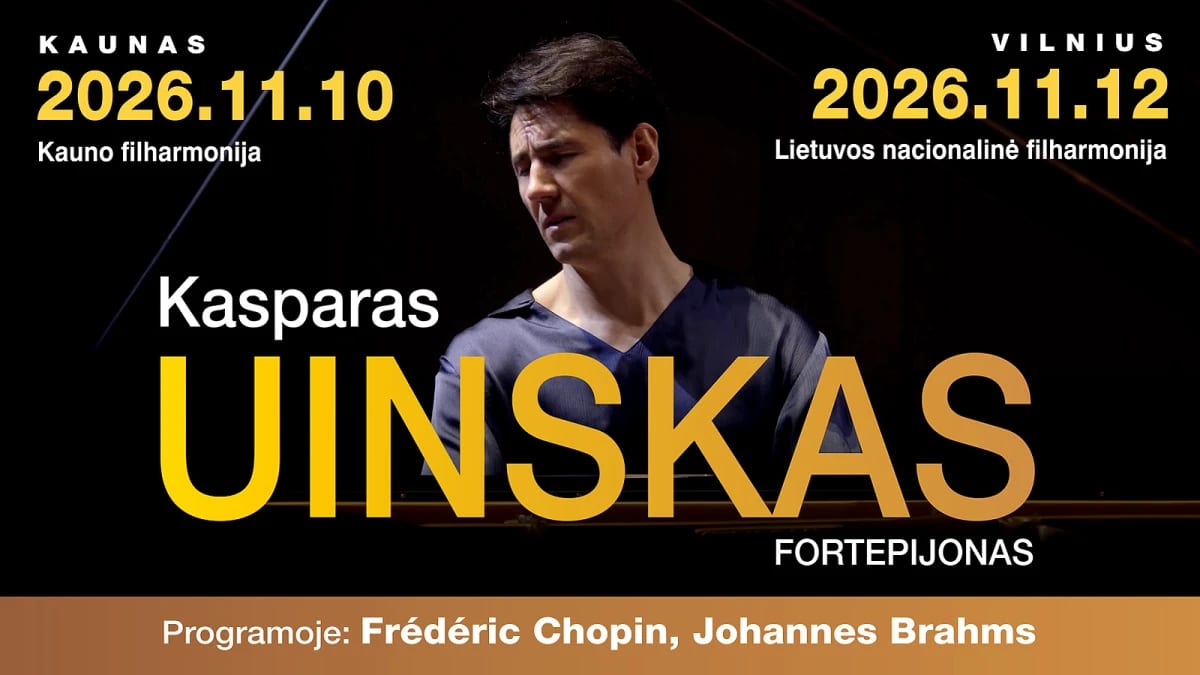 Pianistas Kasparas Uinskas, solinis rečitalis