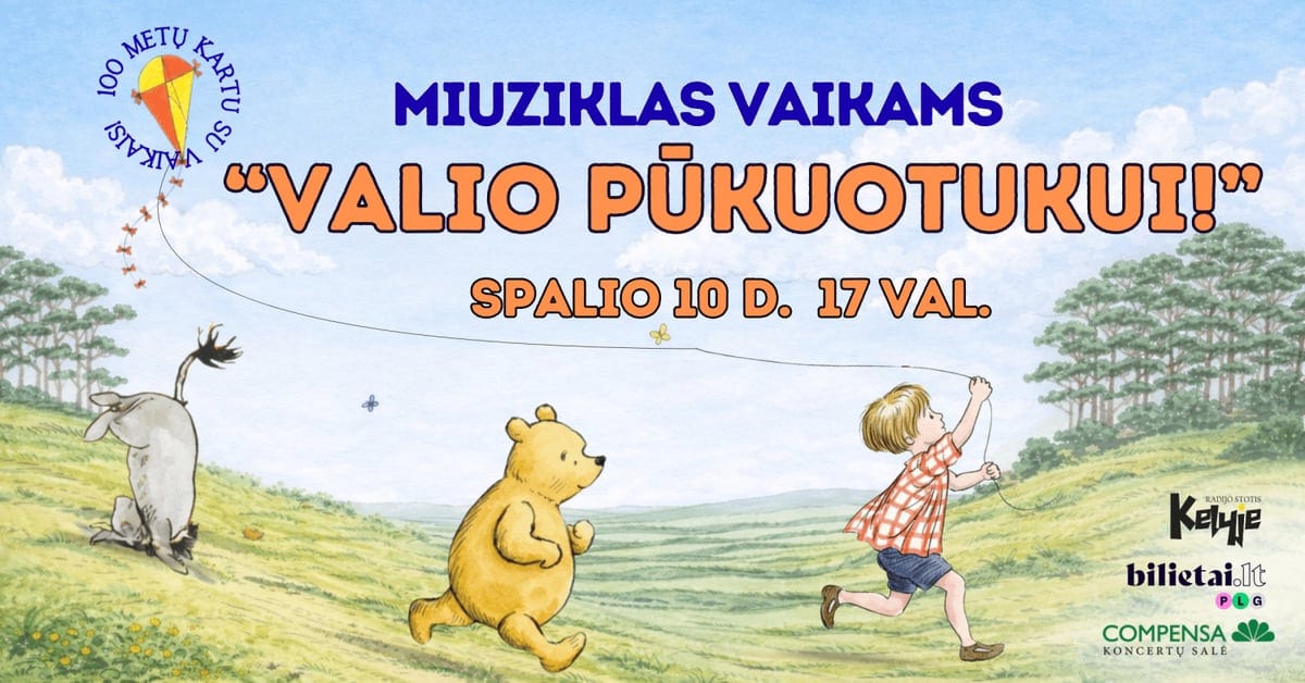 Miuziklas vaikams ''Valio Pūkuotukui!''