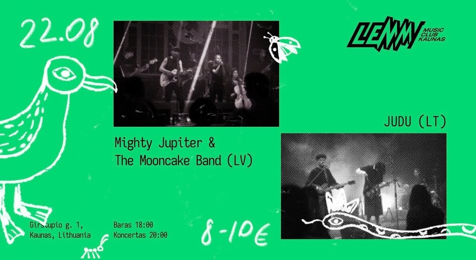Mighty Jupiter & The Mooncake Band + JUDU
