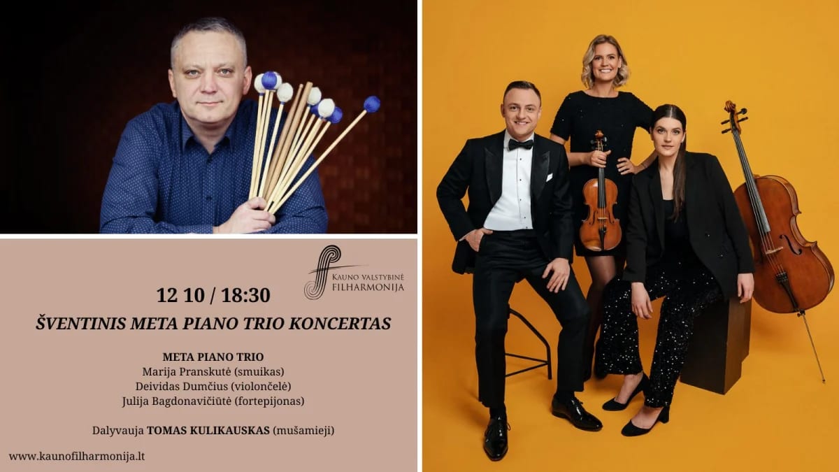 Šventinis meta piano trio koncertas