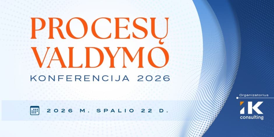 Procesų Valdymo Konferencija 2026