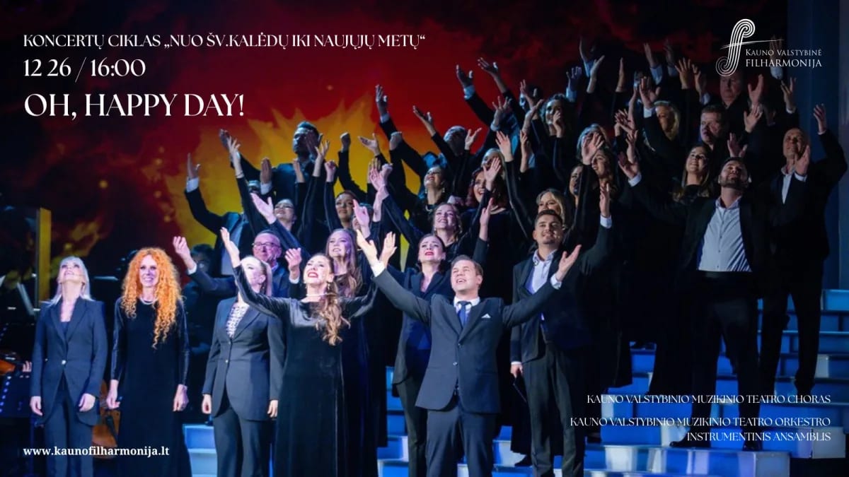 Oh, happy day!