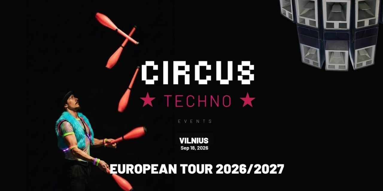 Circus Techno: MAGIC - naktinis klubas tampa cirku!