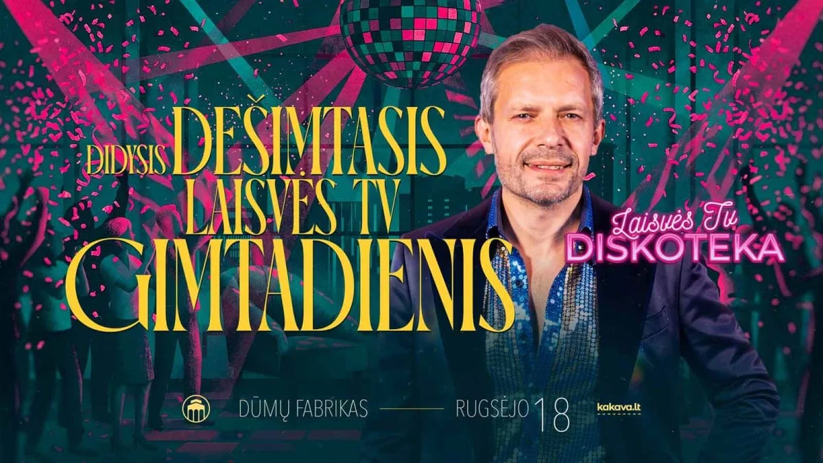 Didysis dešimtasis laisvės tv gimtadienis!