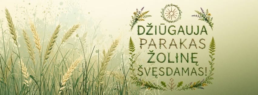 Džiūgauja P.A.R.A.K.A.S Žolinę švęsdamas!