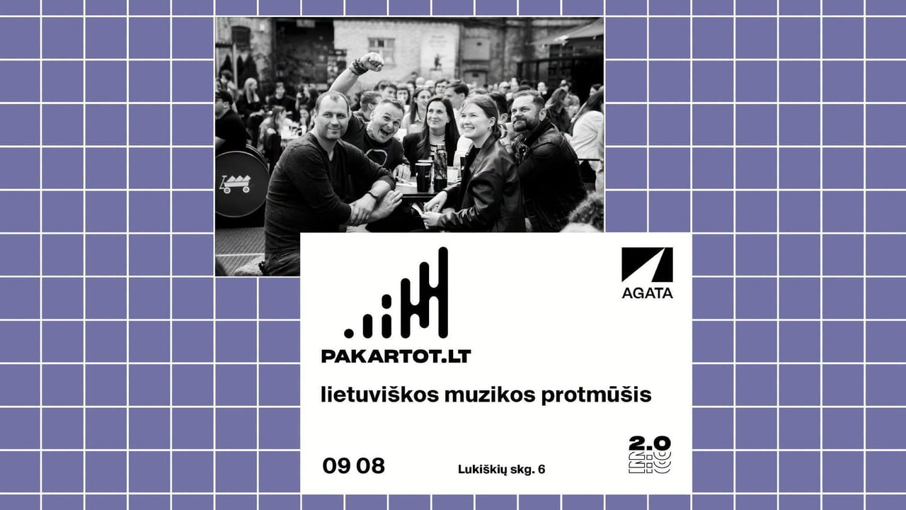 PAKARTOT lietuviškos muzikos protmūšis Lukiškių kalėjimo kieme