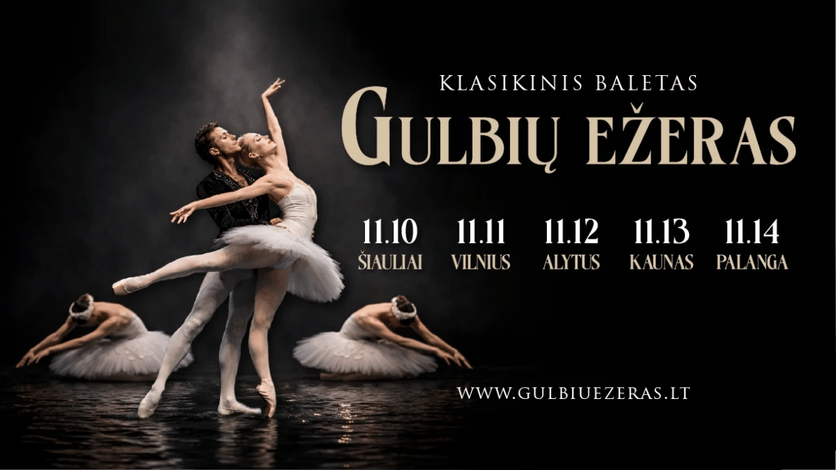 Klasikinis baletas „Gulbių ežeras“