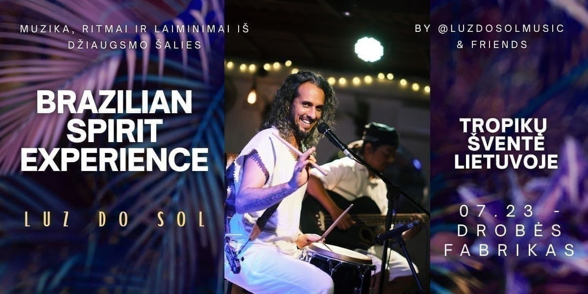 Luz do sol – brazilian spirit experience