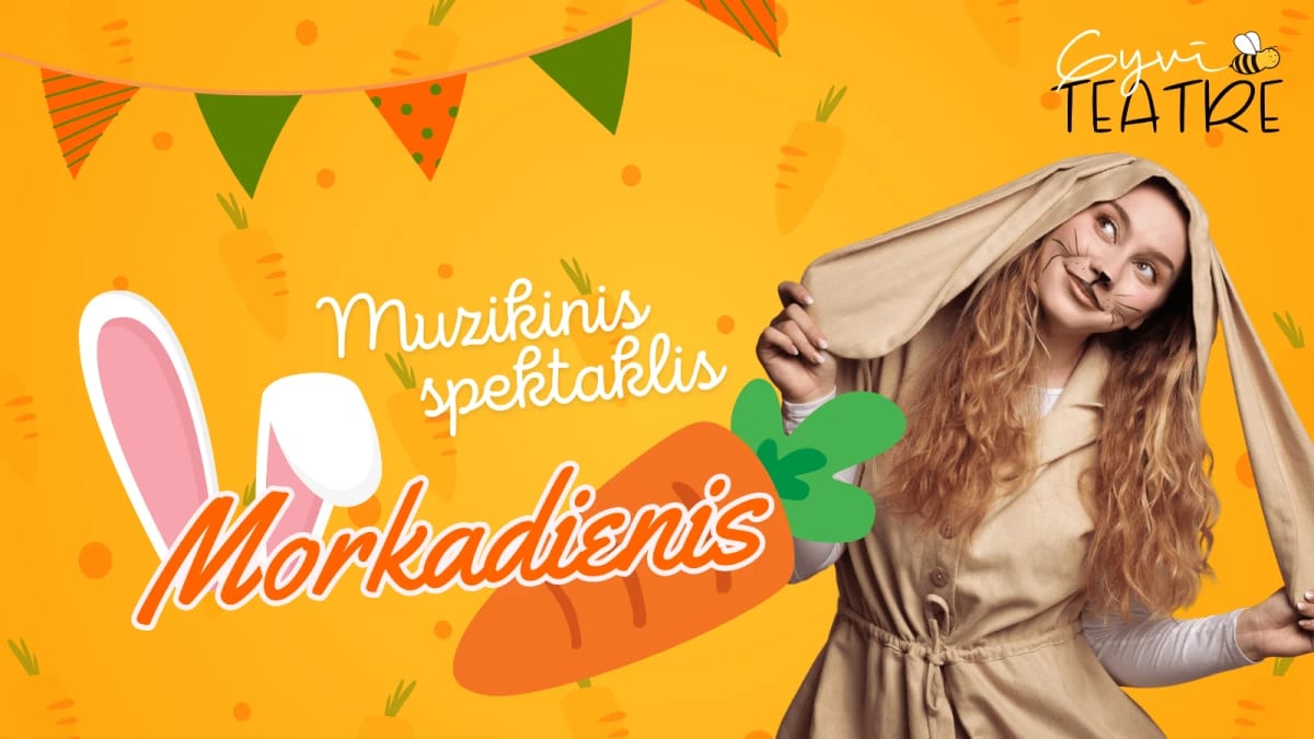 Muzikinis spektaklis vaikams „Morkadienis“