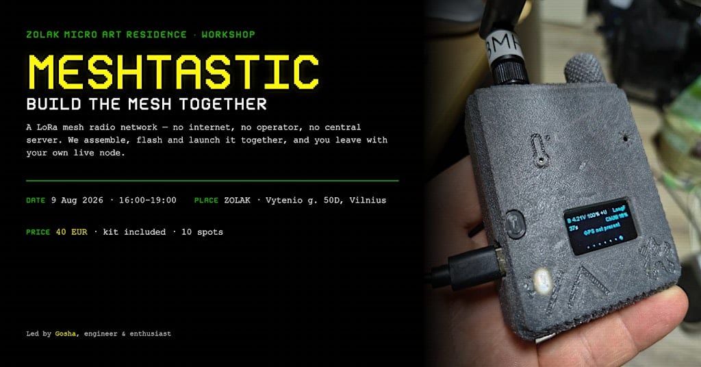 Meshtastic: sukurkime tinklą kartu