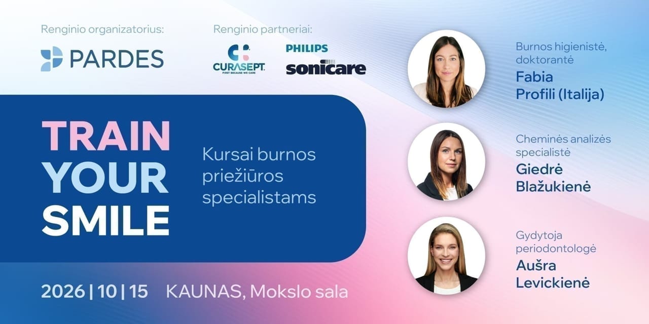 "TRAIN YOUR SMILE" courses for oral care specialists