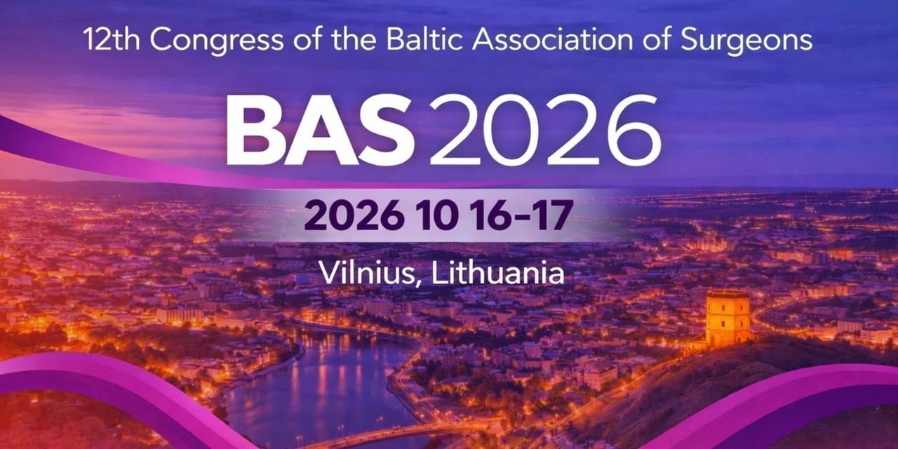 12-asis Baltijos chirurgų asociacijos kongresas (BAS2026)