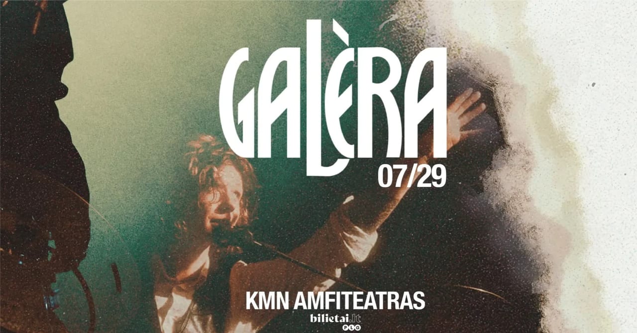 "Galèra" concert at the Kaunas Artists' House amphitheater