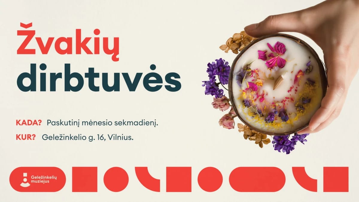 Kvepianti kelionė į tropikus Geležinkelių muziejuje