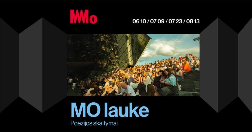 MO lauke. Poezijos skaitymai