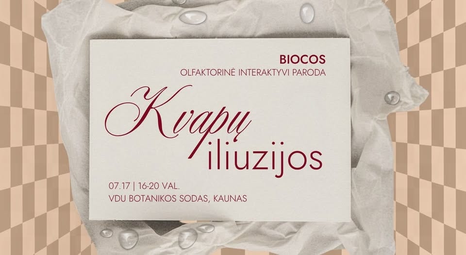 Olfaktorinė paroda "Kvapų iliuzijos"