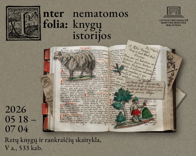 Paroda „Inter folia: nematomos knygų istorijos“