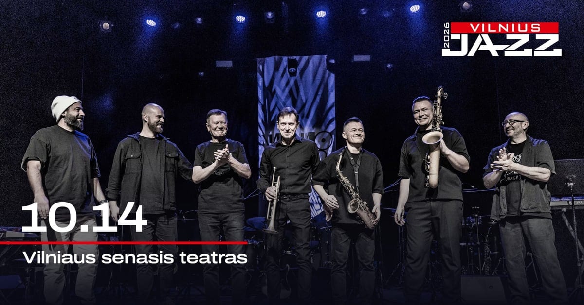 Vilnius Jazz 2026: Hugo Carvalhais Oblong Emission (PT-LT), Dainius Pulauskas Group (LT)