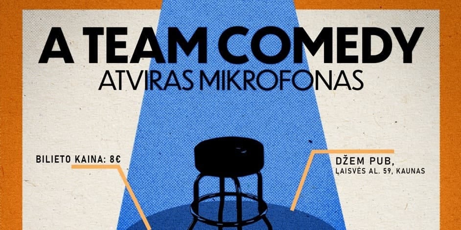 A Team comedy open mic