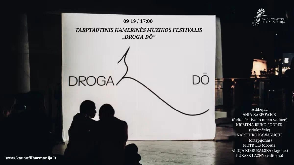 2026 M. tarptautinio kamerinės muzikos festivalio „droga dō“ („kelias dō“) koncertas