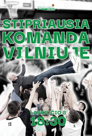 Stipriausia komanda Vilniuje