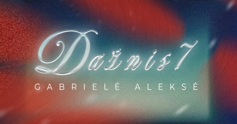 Gabrielės Aleksės paroda „Dažnis 7“