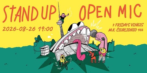 Stand up open mic