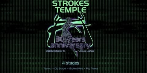Strokes Temple 30 Gimtadienis