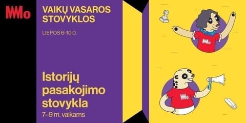 Istorijų pasakojimo stovykla 7–9 m. vaikams MO muziejuje