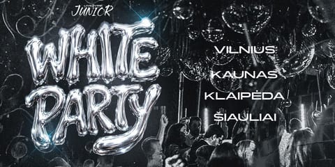 Moksleivių WHITE PARTY! Vilnius