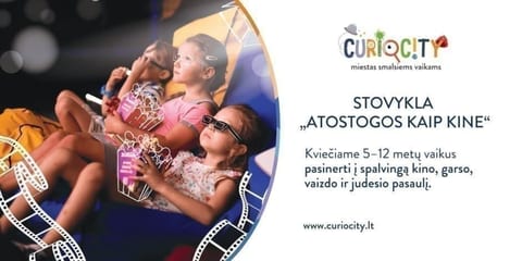 Vasaros stovykla „Atostogos kaip kine”