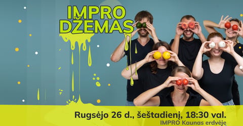 Impro džemas (komedijos vakaras)