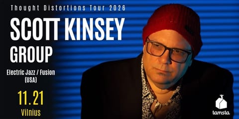 Jazz'n'Vilnius: SCOTT KINSEY GROUP (USA) | TAMSTA